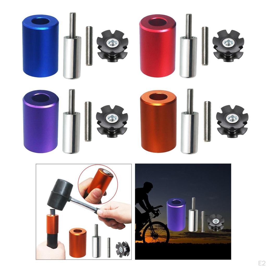 Fork Installation Tool Set Bike Installer Setting Mountain Headset Driver with Spare