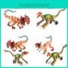 Lifelike Arizona Spinosaurus And Velociraptor Static Dinosaur Models For Home Decor
