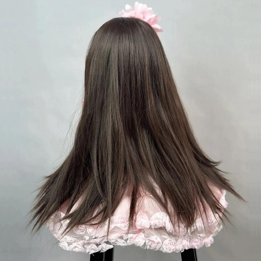 BZDOLL 55cm Full Body Soft Vinyl Doll Reborn Baby 22inch Princess Newborn Lifelike Bebe Girl Toddler Art Toy Christmas Gift for Kids