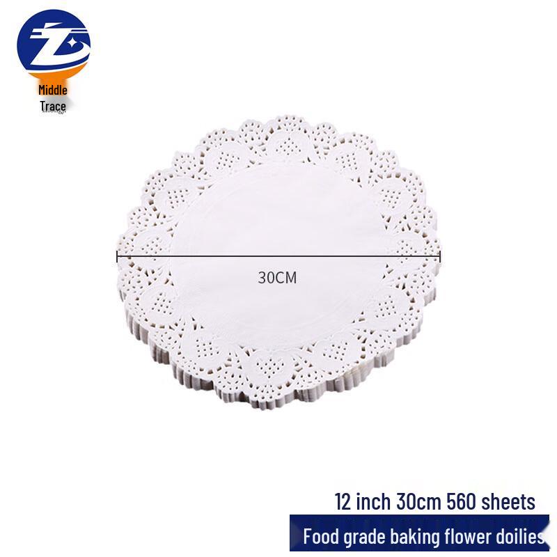 Zhongji Food-Grade Round Lace Paper Doilies