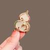 New Retro Chinese Style Horse Head Hollow Gourd Brooches For Women Luxury Design Corsage Pin Exquisite Jewelry Accessories