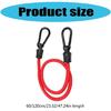 Bungee Cord Bungee Rope Elastics Rope Cord Multipurpose Bungee Strap with Carabiner Hook for Bicycles Luggage Packing