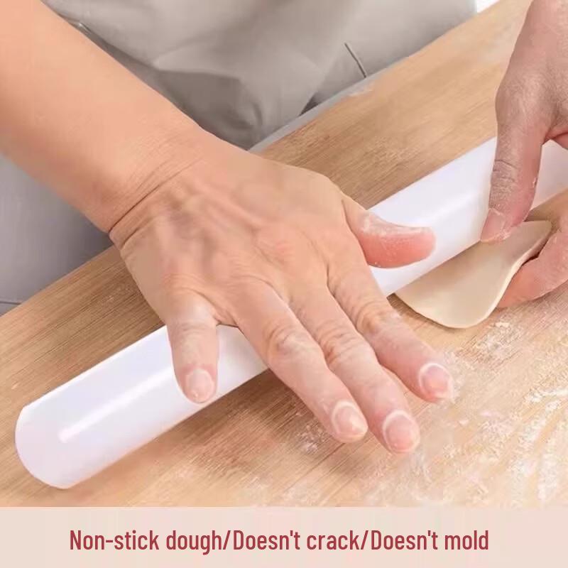 Thickened Food-Grade PP Non-Stick Rolling Pin