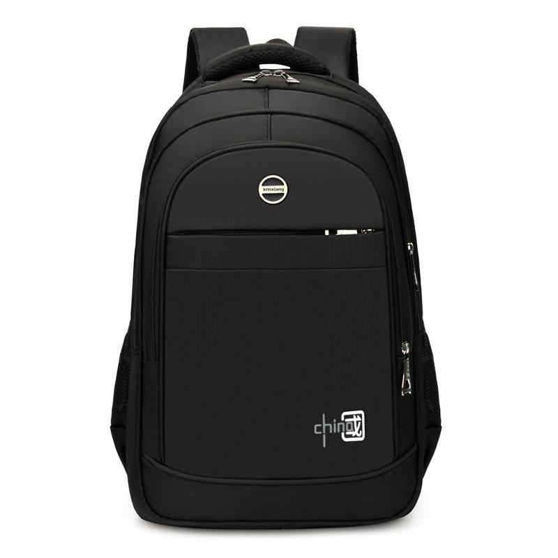 Chinese style business student backpack multi-functional backpack junior high school student schoolbag computer bag outdoor travel bag