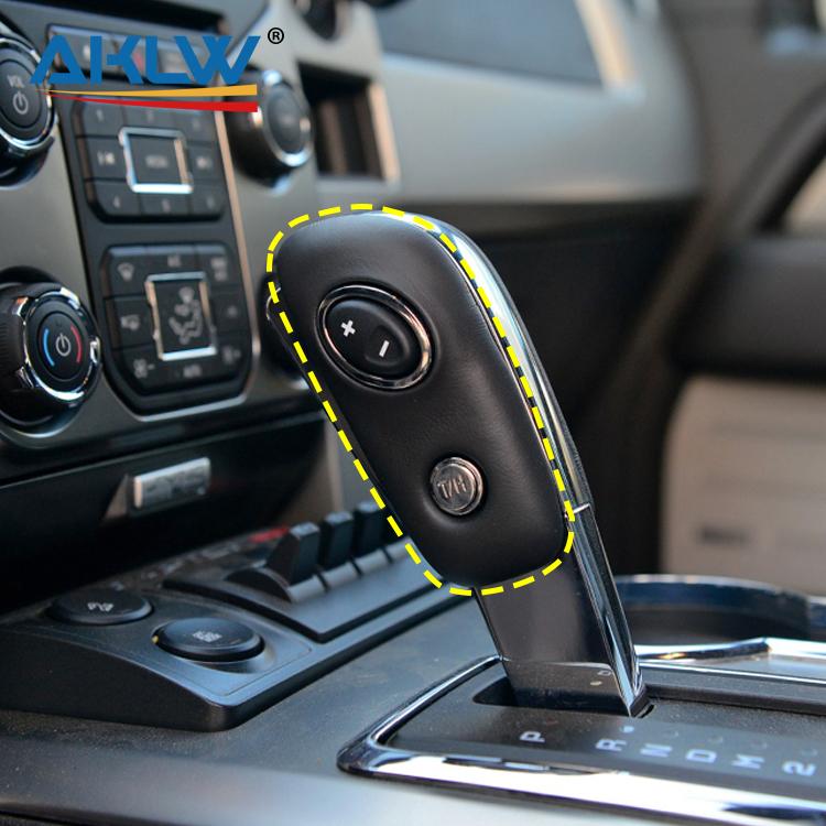 Real Carbon Fiber Gear Shift Knob Interior Decorative Head Cover for 2009-2014 Ford F-150 Raptor
