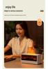3D Aroma Diffuser & Fireplace Humidifier with Remote Control - Seven-Color LED Display