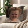 Funny HHasbulla MMagomedovS cushion cover For Pillow Printing Sofa Decoration Home Room Coffee Shop Office Nordic Simplicity