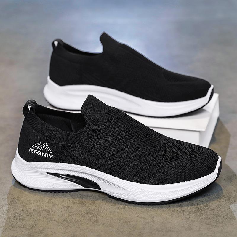 Nuove scarpe da corsa ammortizzate alla moda per esterni da uomo in mesh traspirante scarpe sportive versatili leggere