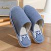 Linen Shoes, Indoor Cotton Shoes, Home Anti-slip Slippers