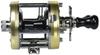 AbuGarcia Ambassador 5500CS Rocket Champagne Gold Right Hand Double Handle Bass Snakehead Catfish Top Water Round Reel (Ambassadeur)