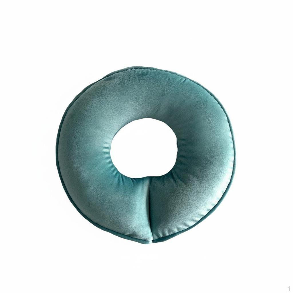 UShaped Prone Gentle Soft & Comfortable Flannel Spa Pillow Ergonomic Design Massage Table Face