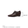 cmcm inner height increase lowtop small leather shoes square head thin versatile British style small leather shoes highend single shoes women