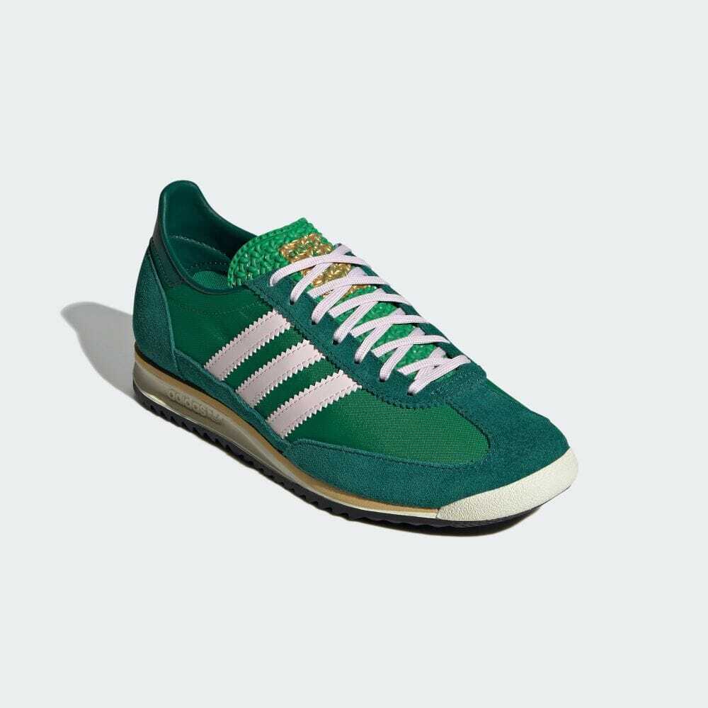 IE3427 adidas Originals SL 72 Ночной Индиго Полуночный Зеленый Искрящийся Колледж Зеленый (Мужской 6.5
