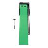 Mini Desktop Putting Green Mat Crystal Velvet Surface Automatic Ball Return Anti Slip for Indoor Home Office