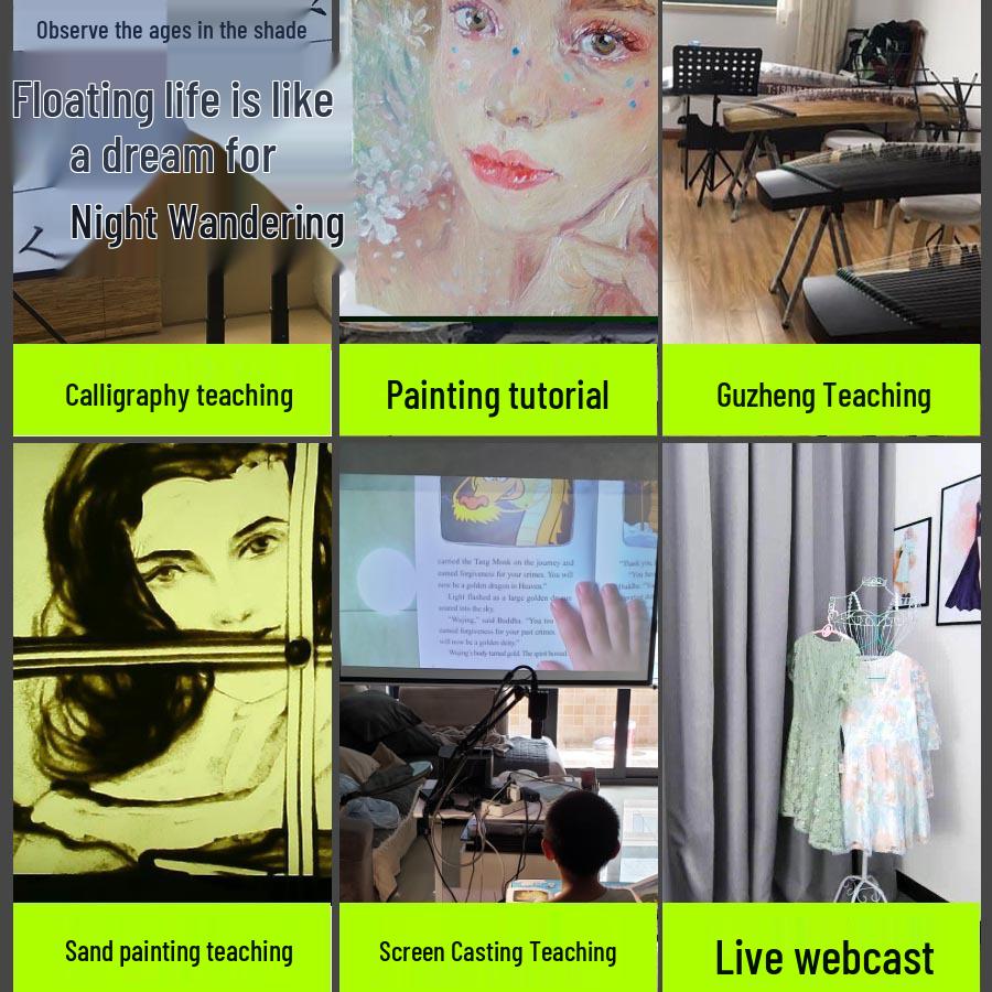 4K HD Camera for Live Streaming & Teaching with HDMI