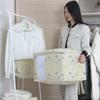 Large Non-woven Clothing Storage Bag Foldable Closet Blanket Quilt Clothes Dustproof Organization Saving Space Storage Box