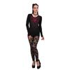 Spiral Direct Unisex Adult Blood Rose Baggy Long-Sleeved T-Shirt