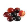 Louleur 10 Stück/Los Naturstein Cabochon 4 6 8 10 12 mm 25 Muster für DIY Ring Ohrring Armband Halskette Schmuckherstellung Schmuckzubehör