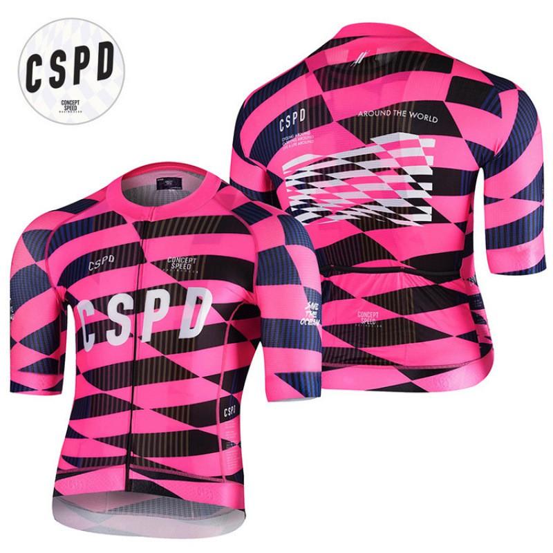 2026 CSPD Virtual Exile Cycling Jersey Men Women Breathable Short Sleeve Bike Ride Wear