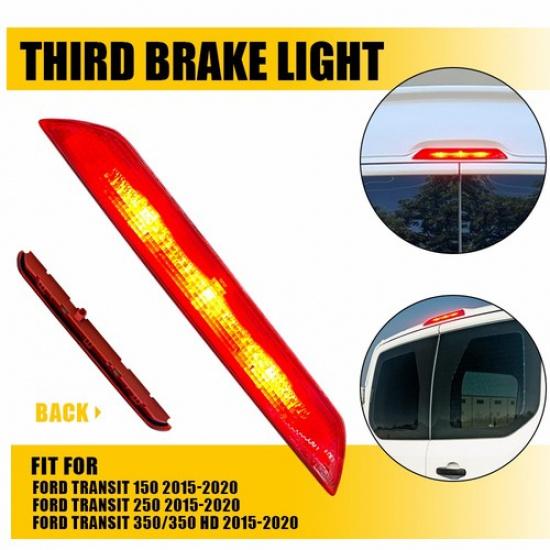 

LED THIRD 3RD BRAKE LIGHT CARGO LAMP BAR for Ford Transit 350 2015- IP67 Red