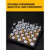 Portable Special Magnetic Chess Backgammon Checkers Set Big Board Draughts Entertainment Christmas Travel Games Aldult Kids Gift