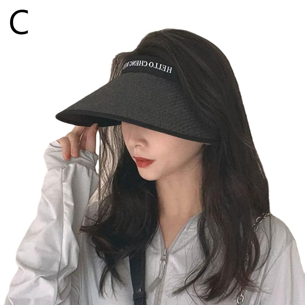 Summer Straw Hat For Women Foldable Wide Large Brim Hat Beach Bowknot UV Hat Chapeau Sun Travel H1D1