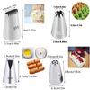 13 Styles Large Icing Piping Nozzles For Decorating Cake Baking Cookie Cupcake Piping Nozzle Stainless Steel Pastry Tips