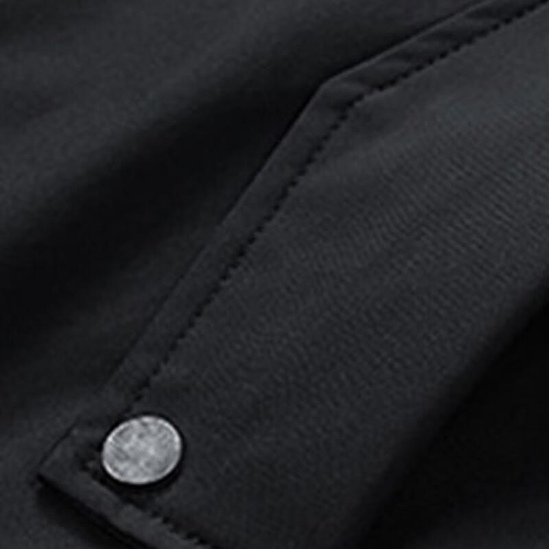 Mark Fairwhale Men's Spring/Autumn Loose Fit Utility Baseball Jacket