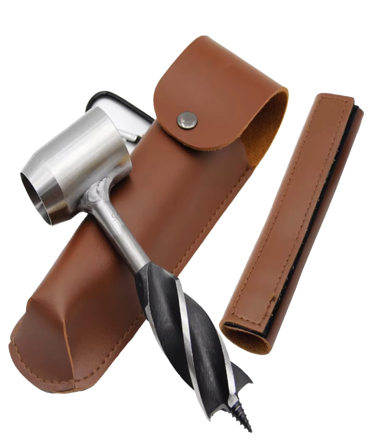 

Short Twist Ring Hand Hole for and Outdoors S.fields.inc Auger, Auger, Drill, Manual, Survival, Camping,