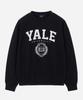 Bluza z emblematem Yale Czarna
