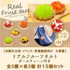 Realistic Fruit Tart Food Samples with Ball Chains Types X 3 of 15 Pieces Ideal for and Early Childhood Care Realistic Food Pretend Capsule Fairs (5