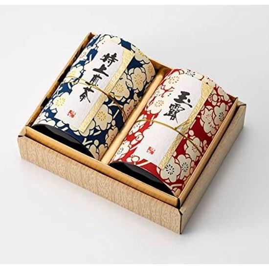 Kiyosui O-chugen Uji Tea Gift Gyokuro Sencha Wagara Can (90g2 Cans) Japanese Green Kyoto Leaves Premium Souvenir Return