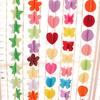 180cm 3D Bunte Banner Stern Herz Rund Blume Schmetterlingsform Hängendes Papier Hochzeitsparty Geburtstagsdekoration Blumengirlande