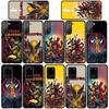 Case for iPhone 17 16 15 Xiaomi Poco F8 F7 X7 M8 C85 C75 C71 Redmi Note 14 13 12 11 Pro Max A3 A4 14C 13C 15C Superhero Movie Wolverine Deadpool Cover