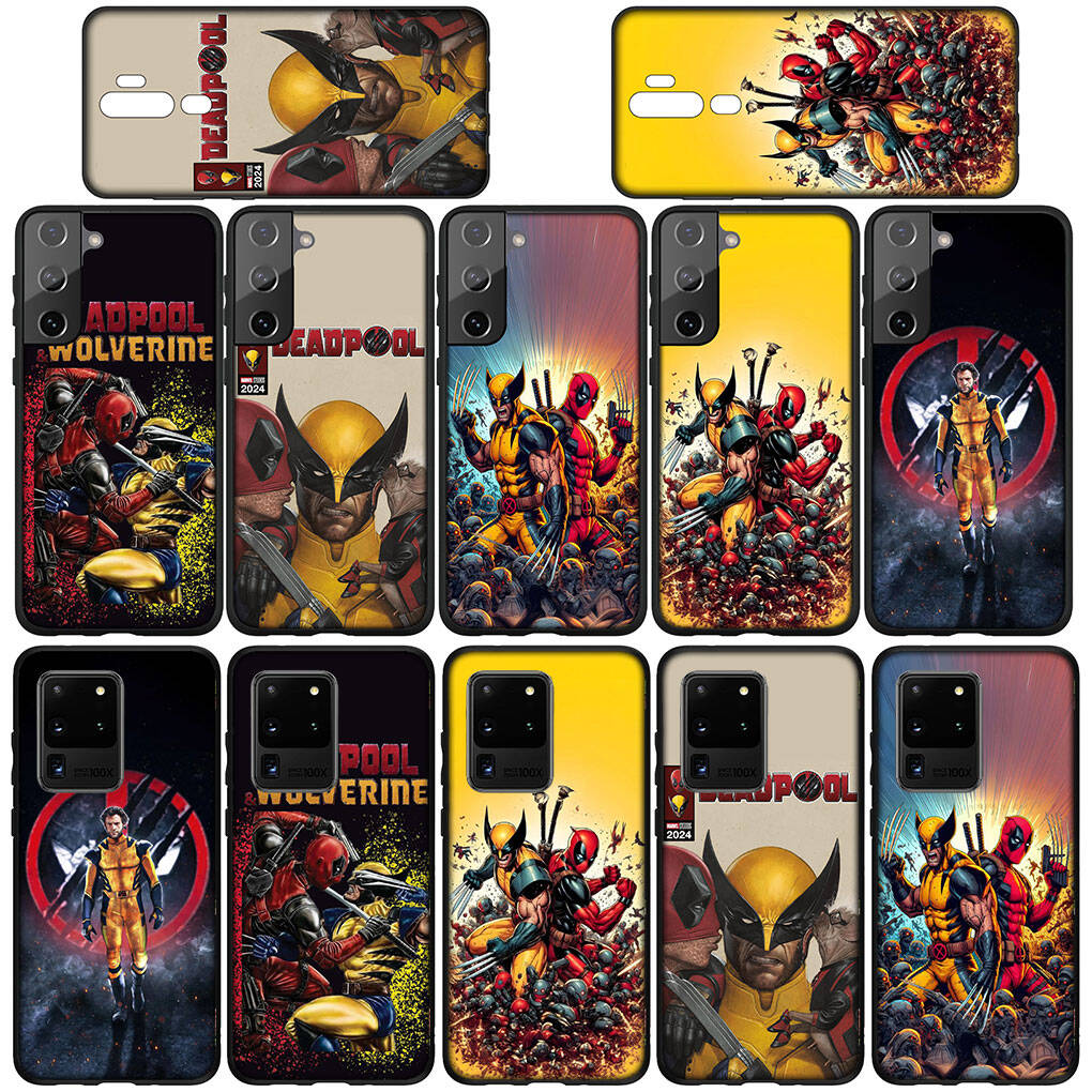Case for iPhone 17 16 15 Xiaomi Poco F8 F7 X7 M8 C85 C75 C71 Redmi Note 14 13 12 11 Pro Max A3 A4 14C 13C 15C Superhero Movie Wolverine Deadpool Cover