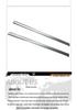Rear Door Trim Strip for 2013 Land Rover Range Rover Autobiography (Parts LR038858, LR038857)