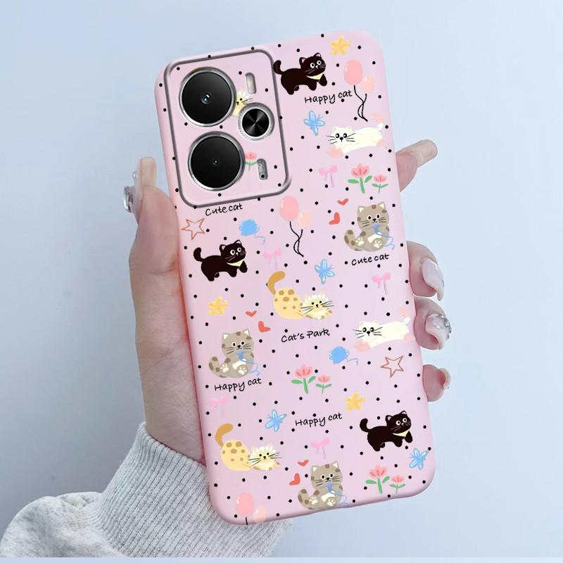 For Realme 14 5G Case RMX5075 Hot Cute Cartoon Panda Cover Soft Silicone Phone Case For Realme 14T Realme14 T 5G Back Cover Bags