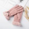 Womens Winter Warm Fleece Lined Touchscreen Gloves Windproof Water Resistant Outdoor Driving Cycling