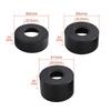 2PCS 304 Stainless Steel Water Pipe Decorative Cover Shower Accessories Black/Silver Bathroom Faucet Fixing Kit For Shower Mixer