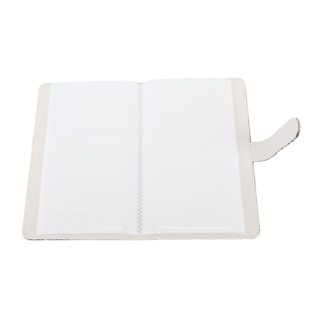 Photo Album Waterproof PU Leather 96pcs Capacity Photocard Book Album for 3in Photos