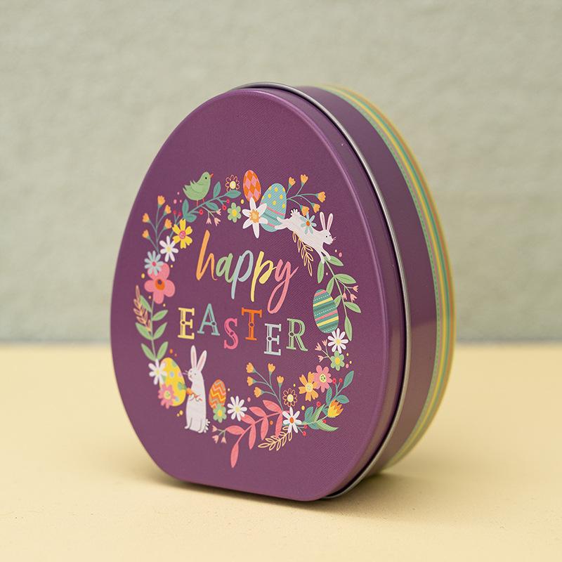 Hase Ei Süßigkeitenbox Metall Ostergeschenkboxen Cartoon Hase Blechdose Kekse Verpackungsetui Partydekorationen Kindergeschenke 2025
