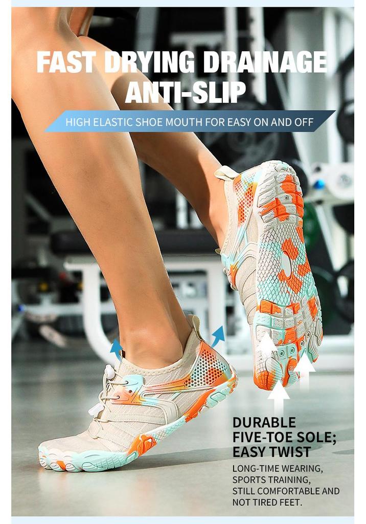 Unisex Quick-Dry Outdoor Shoes: Non-Slip, Breathable, Cut-Resistant for Hiking, Mountaineering, Snorkeling, Beach, and River Tracing