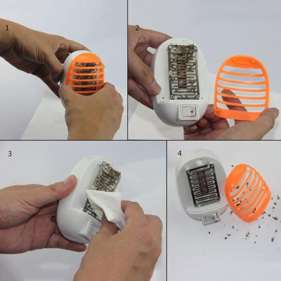 Mosquito Zapper with High Light Transmittance UV Light Large Coverage Plug-Play Safe to