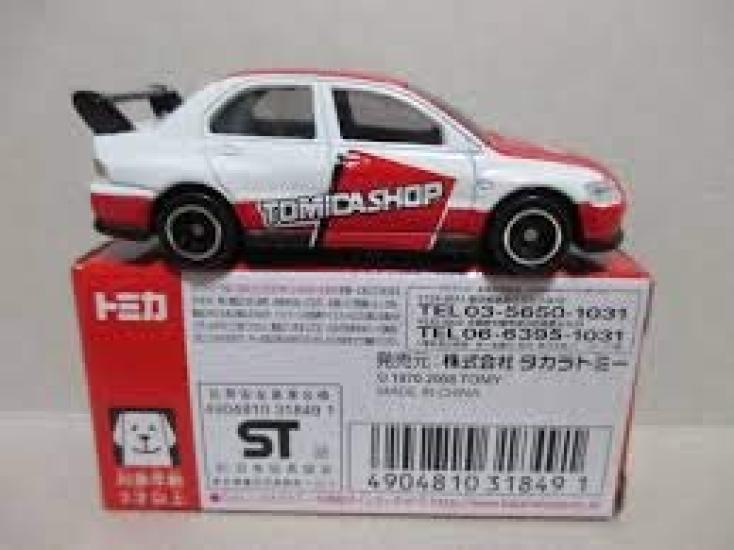 TOMY Tomica Shop Mitsubishi Lancer Evolution VII [Tomica Limited] GT-A