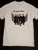 New The Subhumans Hardcore Punk Band White T-shirt with Hand Pulled Silkscreen Print
