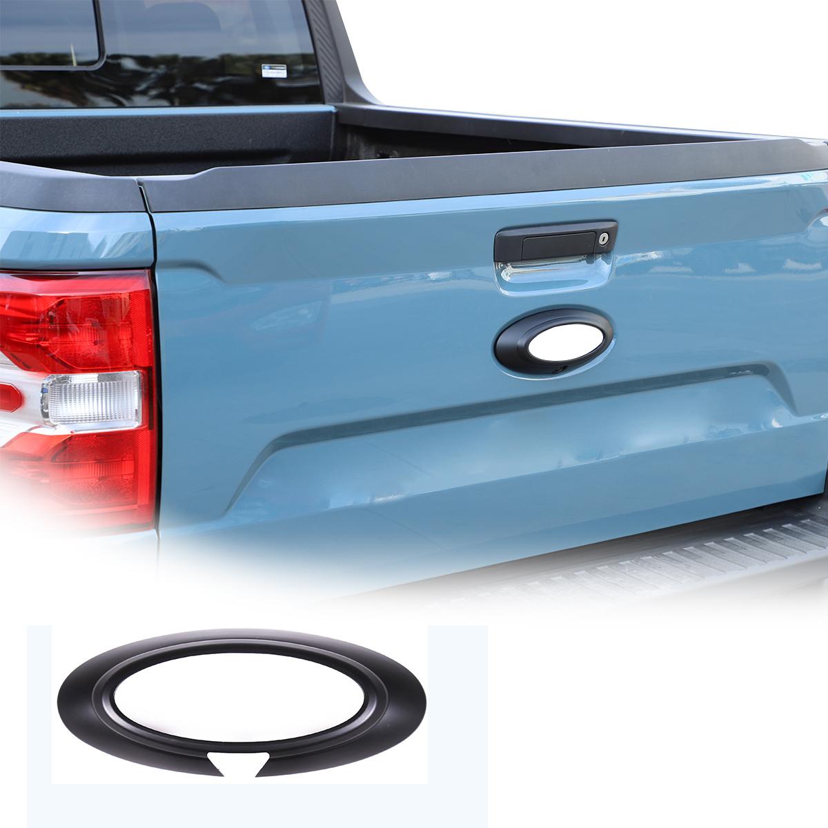 

ABS Car Front Rear Car Sign Ring Logo Ring Trim Cover For 2022-2024 Ford Maverick Auto Accessories