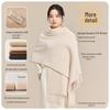 JIUMU Women's Pure Wool Scarf