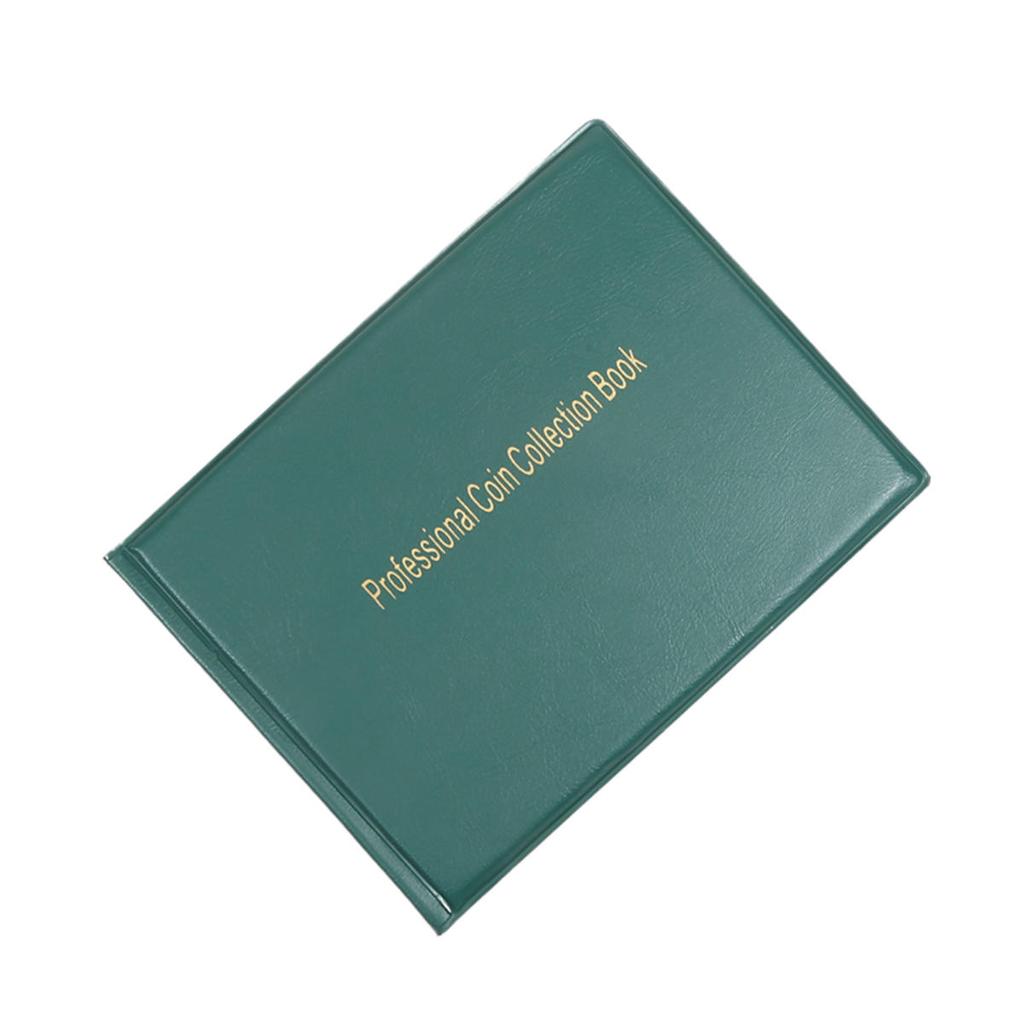 240 Grids Medium-sized Coins Album Professional Coin Collection Book PVC Money Organizer Storage Bags Household Album