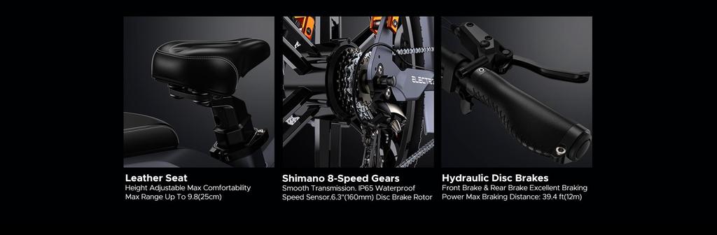ENGWE X26 Off-Road Dual Battery Electric Bike – 100KM Range, Triple Suspension and Hydraulic Brakes