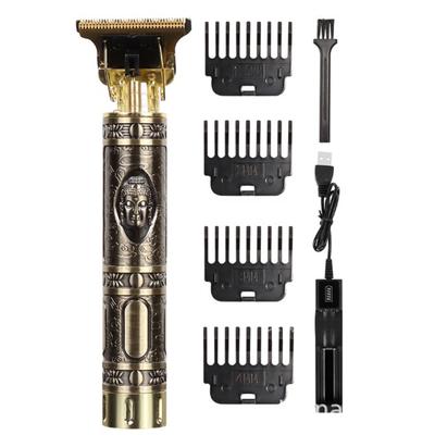 Electric Hair Clipper Portable Beard Trimmer Men Haircutting Grooming Kit with 800mAh Battery